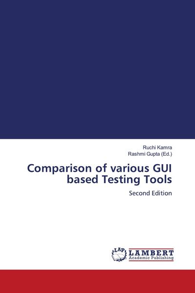 Produktbild: Comparison of various GUI based Testing Tools