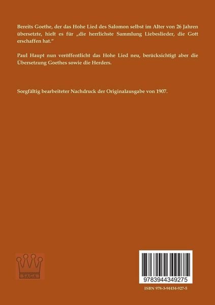 Produktbild: Biblische Liebeslieder