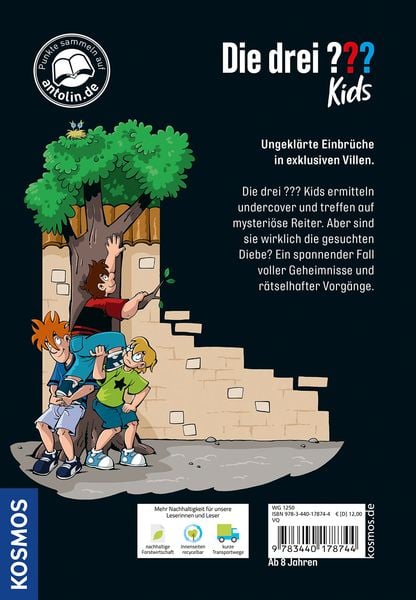Produktbild: Die drei ??? Kids, 98, Die Geisterpferde