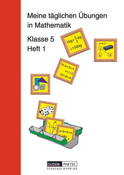 Produktbild: Meine t&auml;glichen &Uuml;bungen in Mathematik - 5. Schuljahr