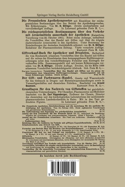Produktbild: Die Errichtung von Apotheken in Preu&szlig;en