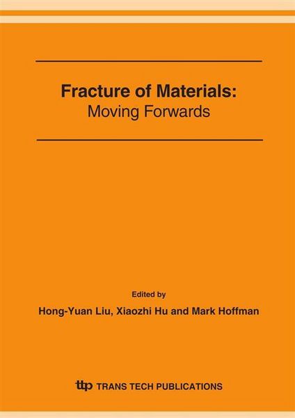 Produktbild: Fracture of Materials: Moving Forwards