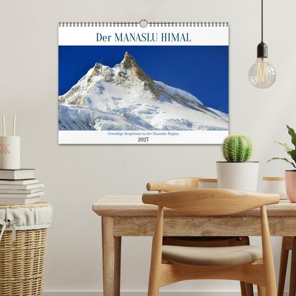 Produktbild: Der Manaslu Himal, gewaltige Bergriesen (Wandkalender 2027 DIN A3 quer), CALVENDO Monatskalender