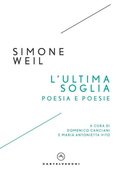 Produktbild: L' ultima soglia. Poesia e poesie