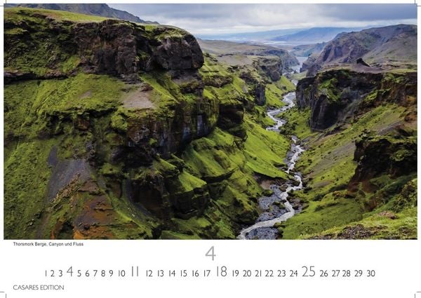 Produktbild: Island Kalender 2027 &ndash; Wandkalender | Fotokalender Naturkalender 35x50cm Grosses Format &ndash; Hochwertiger . mit atemberaubenden Island-Landschaften