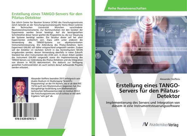 Erstellung eines TANGO-Servers für den Pilatus-Detektor, Taschenbuch von Alexander Steffens, AV Akademikerverlag, 9783639878721
