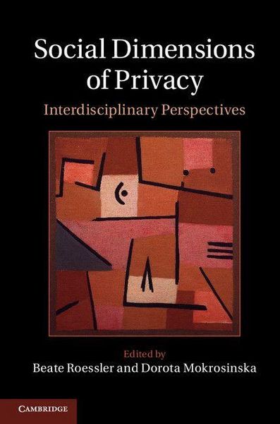 Produktbild: Social Dimensions of Privacy