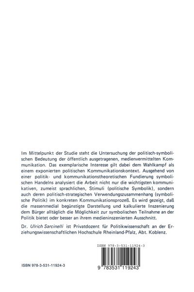 Produktbild: Symbolische Politik