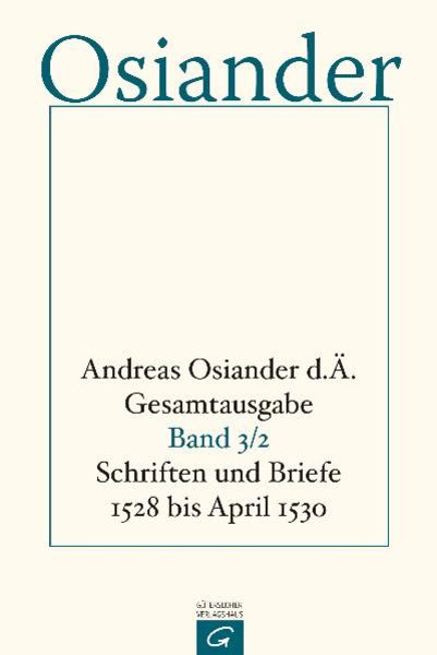 Produktbild: Gesamtausgabe / Schriften und Briefe 1528 bis April 1530