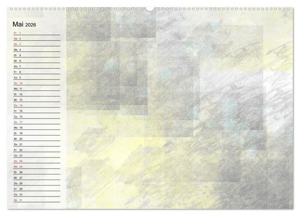 Produktbild: BASTELKALENDER Werde selbst kreativ! (Wandkalender 2026 DIN A2 quer), CALVENDO Monatskalender