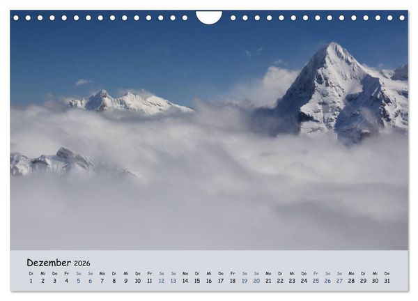 Produktbild: Gipfel Blicke (Wandkalender 2026 DIN A4 quer), CALVENDO Monatskalender
