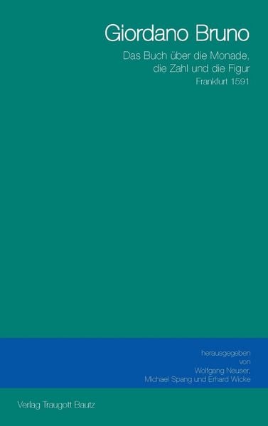 Produktbild: Das Buch &uuml;ber die Monade, die Zahl und die Figur