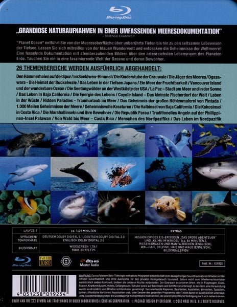 Produktbild: Planet Ocean [6 BRs]