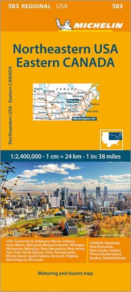 Produktbild: Michelin USA Nord-Ost, Kanada Ost