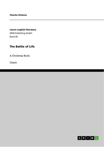 Produktbild: The Battle of Life