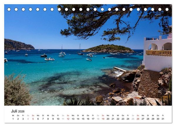 Produktbild: Mallorca - Trauminsel des S&uuml;dens (Tischkalender 2026 DIN A5 quer), CALVENDO Monatskalender