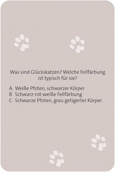 Produktbild: Das gro&szlig;e Katzen Quiz
