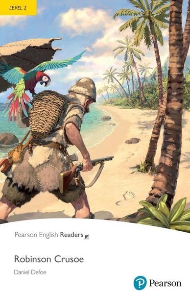 PERL2: Robinson Crusoe Book with eBook and audio, Taschenbuch von Danial Defoe, Pearson ELT, 978-1-292-48054-1