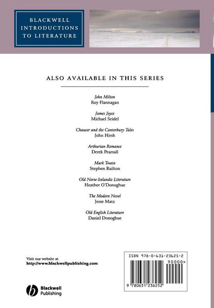 Produktbild: O Donoghue: Old Norse Icelandic Literature