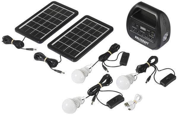 Produktbild: VOLTCRAFT VC-PS15000-Solar VC-14297675 Solar-Powerbank Ladestrom Solarzelle 0.51 A 3 W 15000 mAh