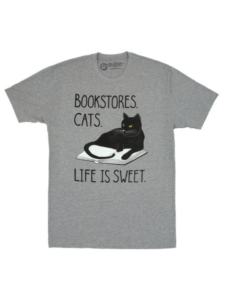 Produktbild: Bookstore Cats Unisex T-Shirt XXXX-Large