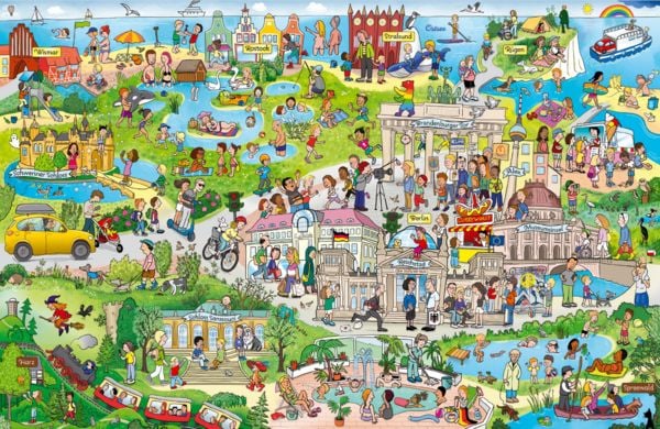 Produktbild: Deutschland Wimmelbuch