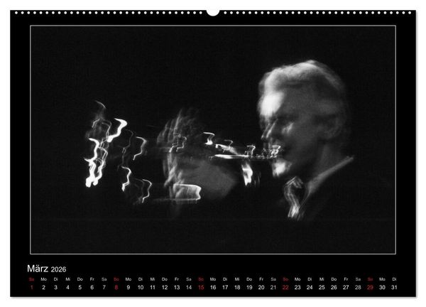Produktbild: Jazz onstage (Wandkalender 2026 DIN A2 quer), CALVENDO Monatskalender