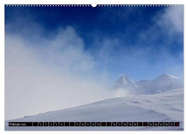 Produktbild: Bergmagie &ndash; Fotos aus dem Berner Oberland (hochwertiger Premium Wandkalender 2026 DIN A2 quer), Kunstdruck in Hochglanz