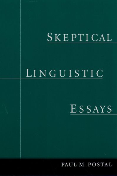 Produktbild: Skeptical Linguistic Essays