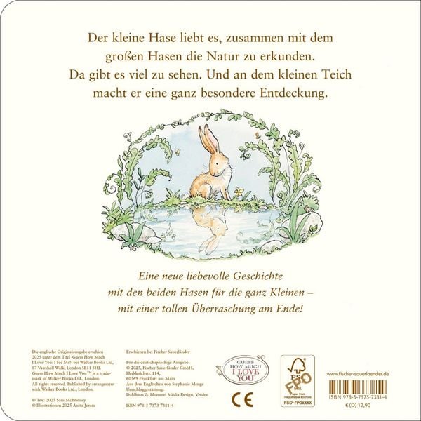 Produktbild: Wei&szlig;t du eigentlich, wie lieb ich dich hab? Kleiner Hase, das bist du!
