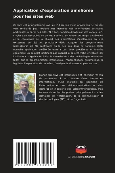 Produktbild: Application d'exploration am&eacute;lior&eacute;e pour les sites web