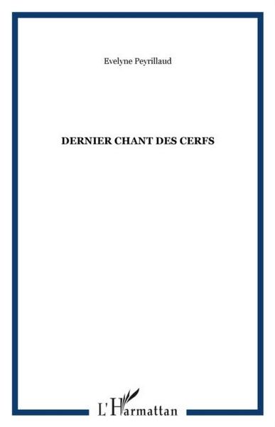 Produktbild: Dernier chant des cerfs