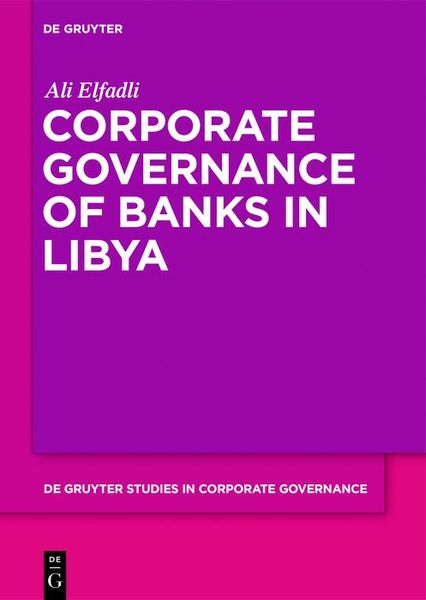Produktbild: Corporate Governance of Banks in Libya