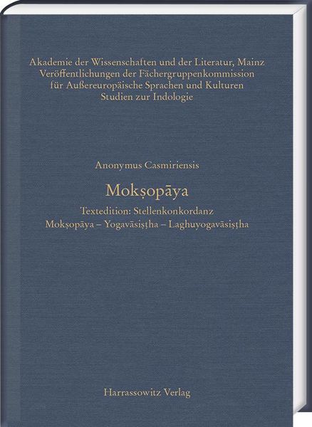 Produktbild: Mok&iquest;opaya. Textedition: Stellenkonkordanz