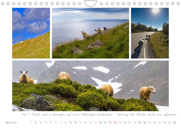 Produktbild: Sehnsucht Norwegen - Meer, Wasserf&auml;lle, Fjorde und Fjells - Der S&uuml;dwesten (Wandkalender 2022 DIN A4 quer)