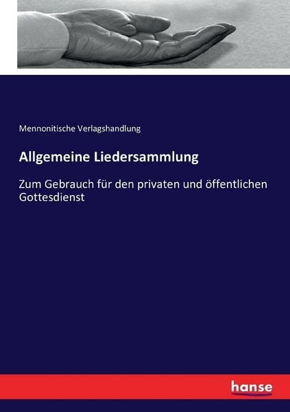 Produktbild: Allgemeine Liedersammlung