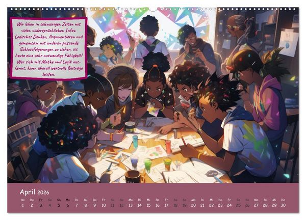 Produktbild: Mathe ist eigentlich doch ganz cool! (hochwertiger Premium Wandkalender 2026 DIN A2 quer), Kunstdruck in Hochglanz