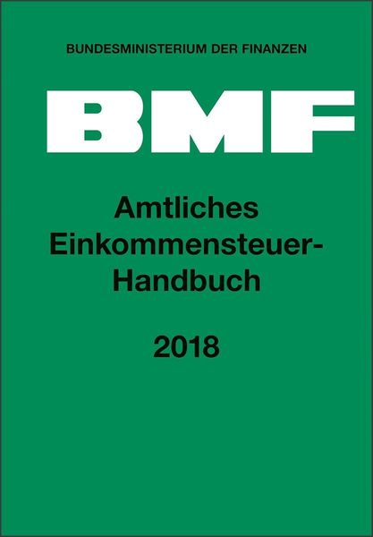 Produktbild: Amtliches Einkommensteuer-Handbuch 2018
