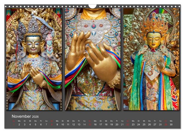 Produktbild: MEDITATION Zeit f&uuml;r mich (Wandkalender 2026 DIN A3 quer), CALVENDO Monatskalender