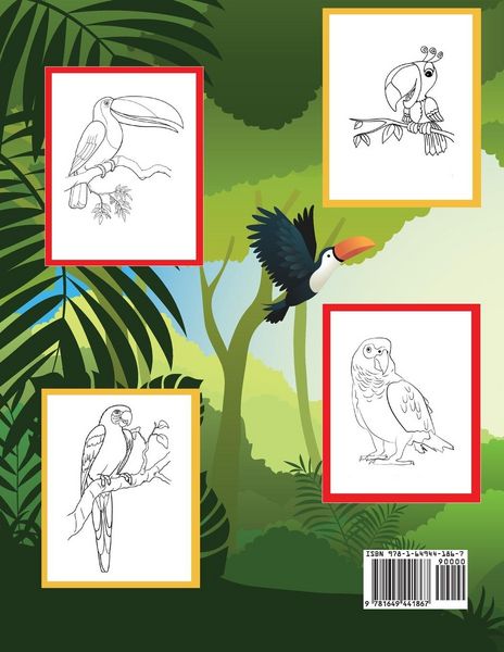 Produktbild: Birds Coloring Book