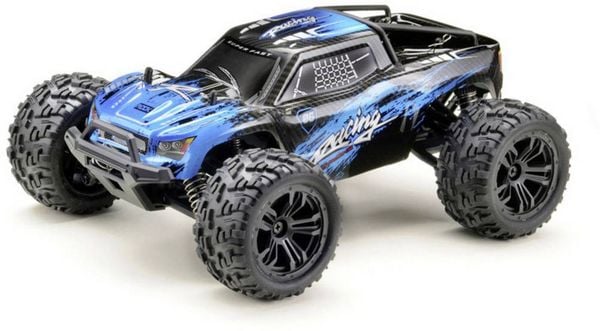 Absima Truck Racing Schwarz/Blau 1:14 RC Modellauto Elektro Monstertruck Allradantrieb (4WD) RtR 2,4 GHz