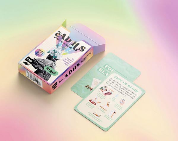 Produktbild: Kartenbox: Dein ADHS-Wohlf&uuml;hl-Guide to go