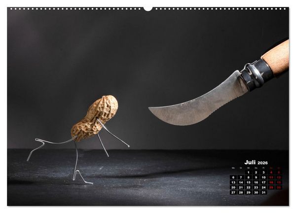 Produktbild: Erdnussm&auml;nnchen Geschichten. (Wandkalender 2026 DIN A2 quer), CALVENDO Monatskalender