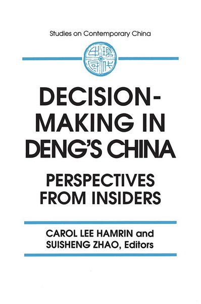 Produktbild: Decision-making in Deng's China