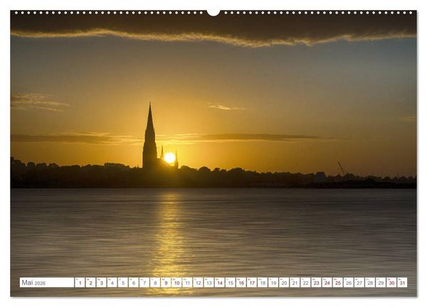 Produktbild: Schleswig-Holsteins Norden (Wandkalender 2026 DIN A2 quer), CALVENDO Monatskalender