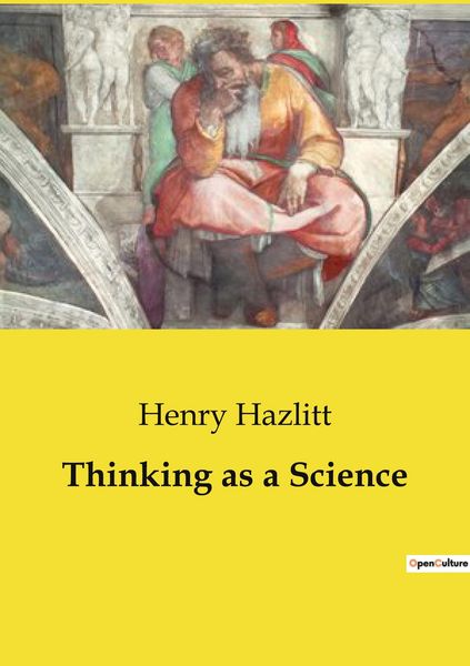 Produktbild: Thinking as a Science