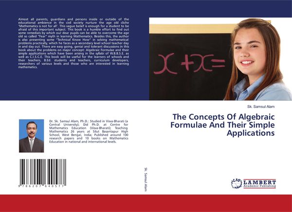 Produktbild: The Concepts Of Algebraic Formulae And Their Simple Applications
