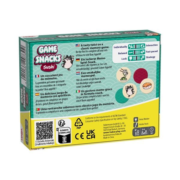 Produktbild: Game Snacks - Sushi