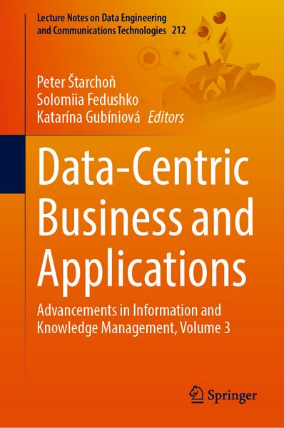 Produktbild: Data-Centric Business and Applications