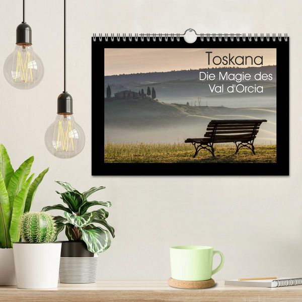 Produktbild: Toskana - Die Magie des Val d'Orcia (Wandkalender 2026 DIN A4 quer), CALVENDO Monatskalender